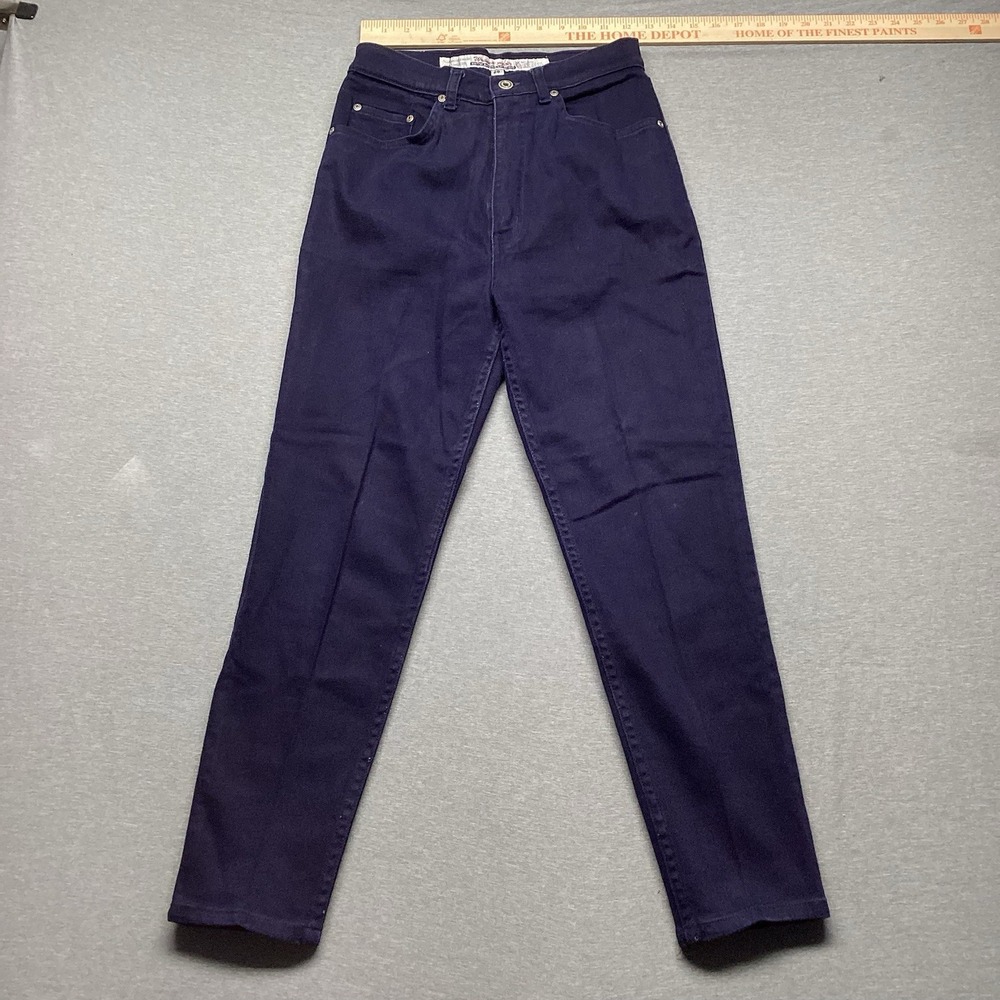 Vintage 80s/90s Mens Wranco Jeans Size 29 Dark Blue Stretch Retro Western Slim